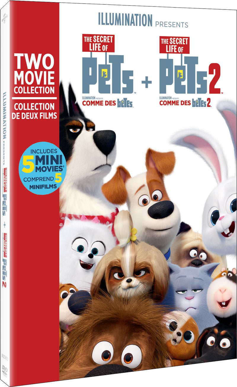 The Secret Life of Pets: 2-Movie Collection [DVD]