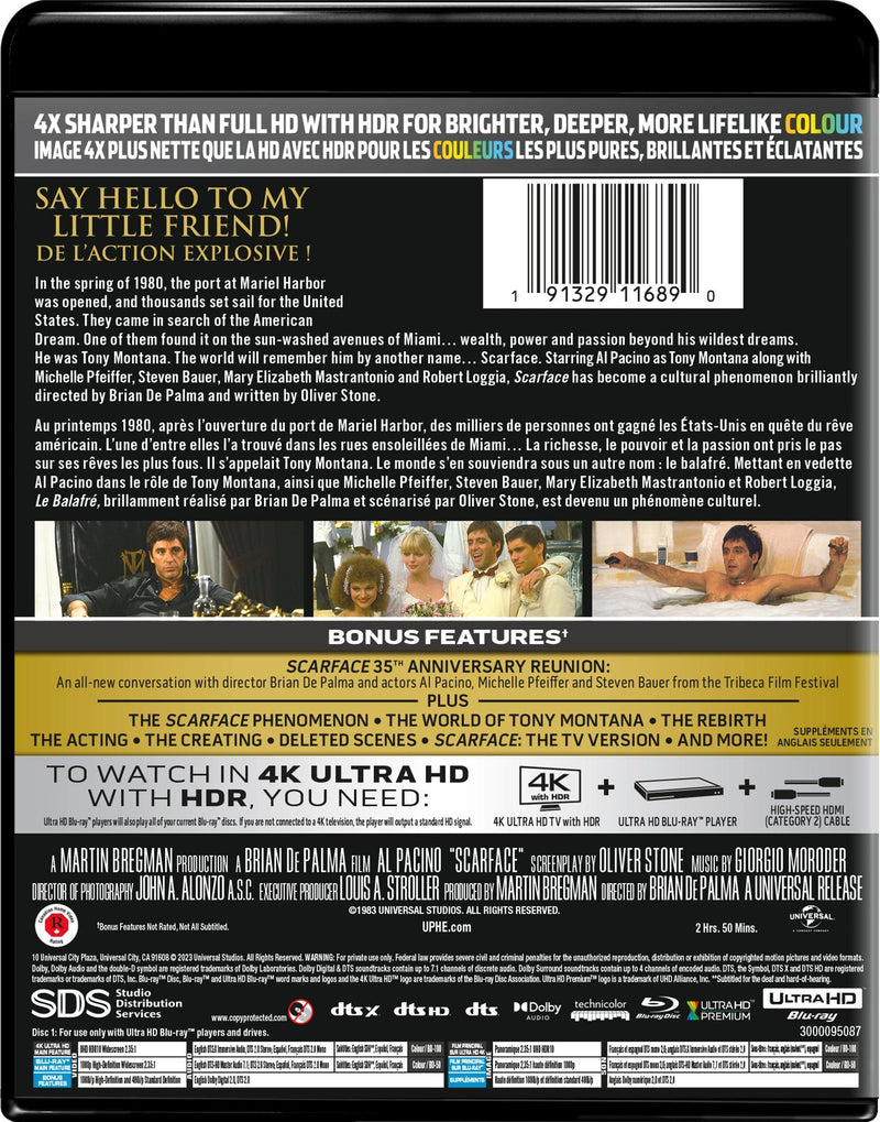 Scarface (4K Ultra HD + Blu-ray) [UHD]