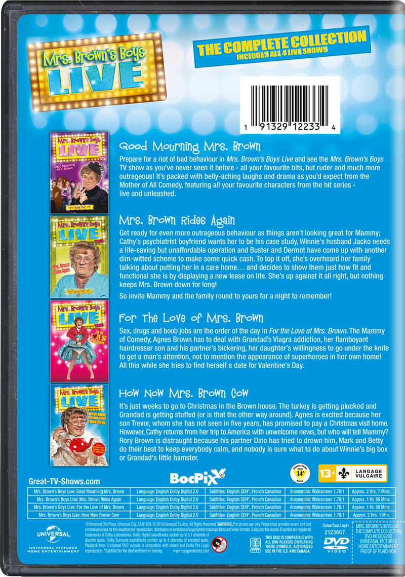 Mrs. Brown's Boys Live: The Complete Collection [DVD]