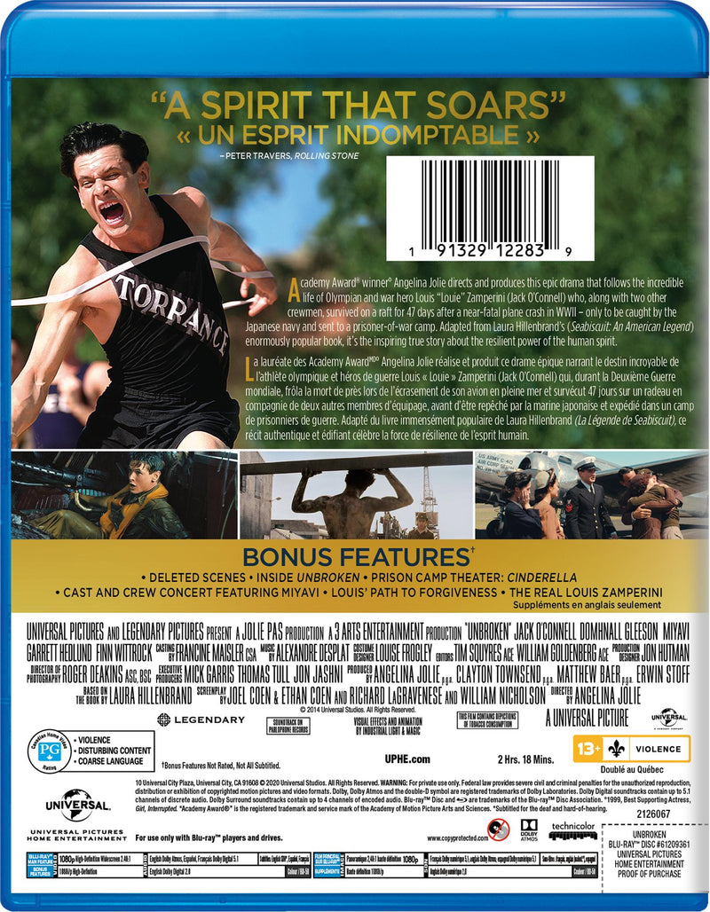 Unbroken [Blu-Ray]