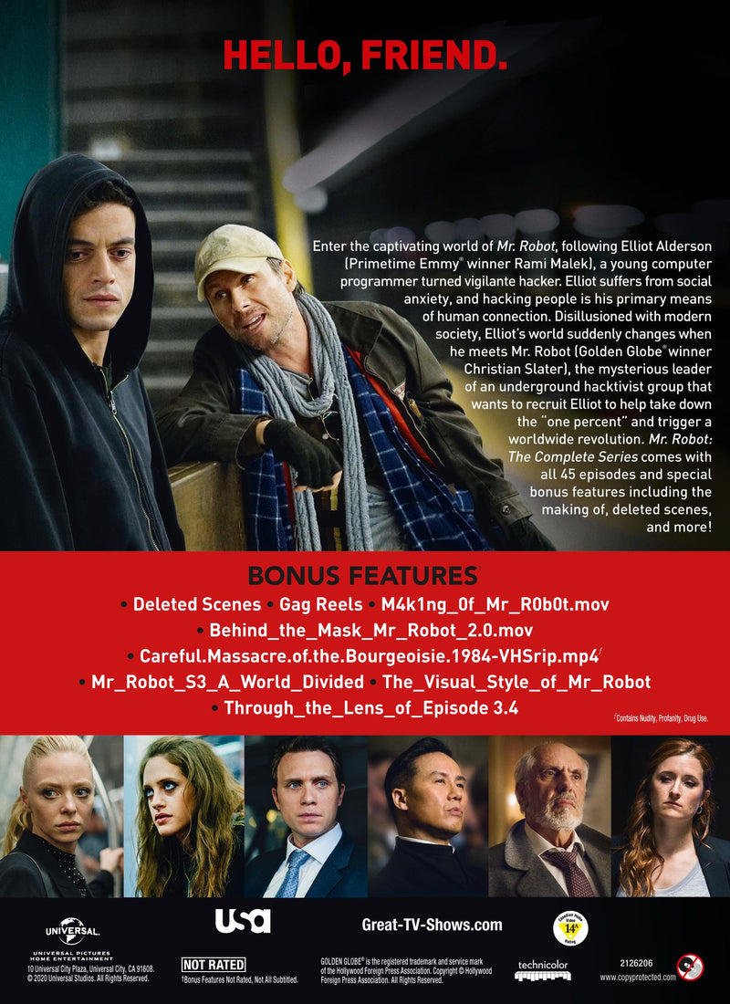 Mr. Robot: The Complete Series [DVD]