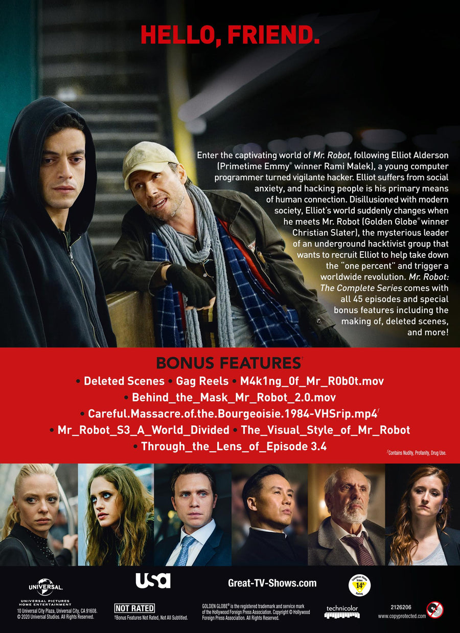 Mr. Robot: The Complete Series [DVD]