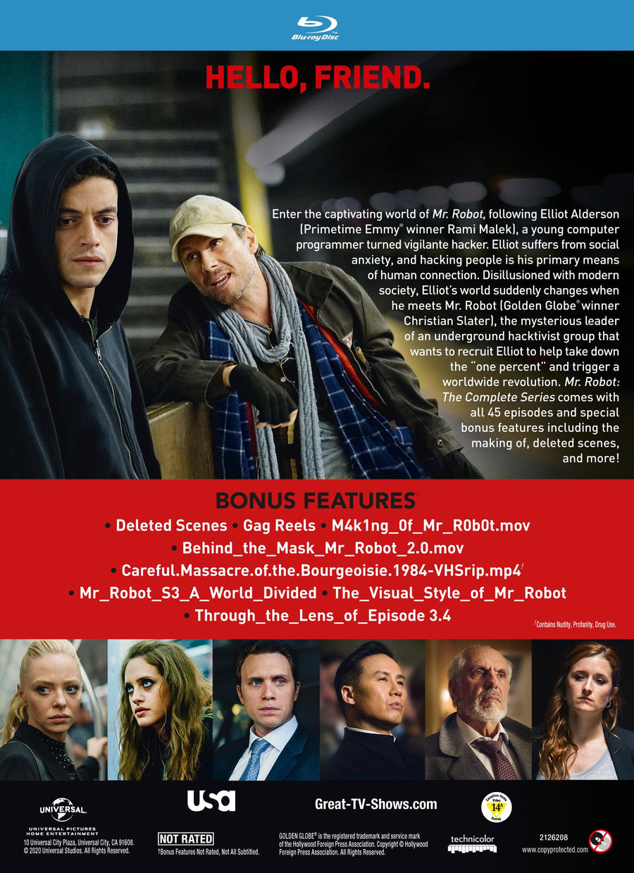 Mr. Robot: The Complete Series [Blu-Ray]