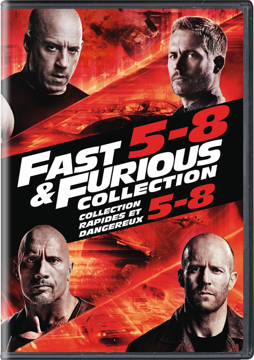 Fast & Furious Collection: 5-8 [DVD]