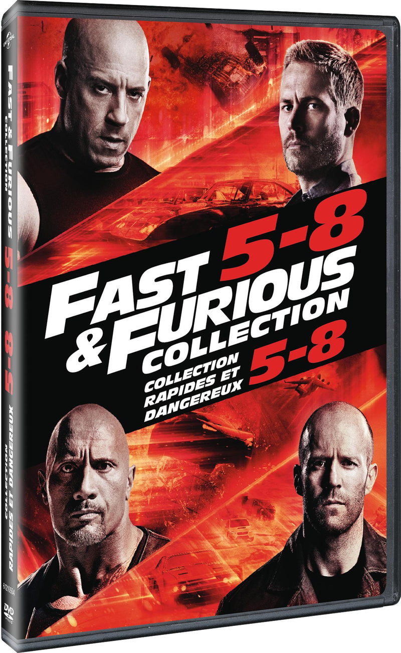 Fast & Furious Collection: 5-8 [DVD]
