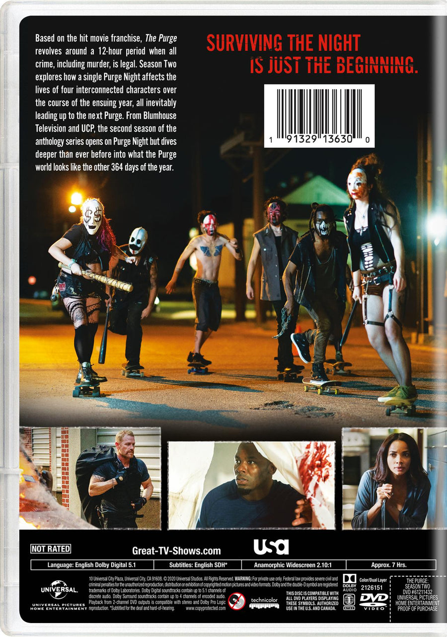 The Purge: Season Two [DVD]