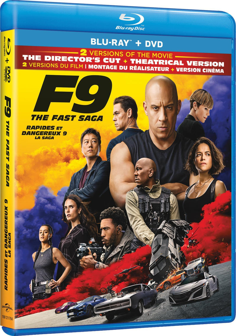 F9: The Fast Saga (Blu-ray + DVD) [Blu-Ray]