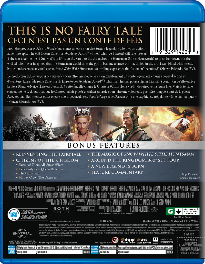 Snow White & the Huntsman [Blu-Ray]