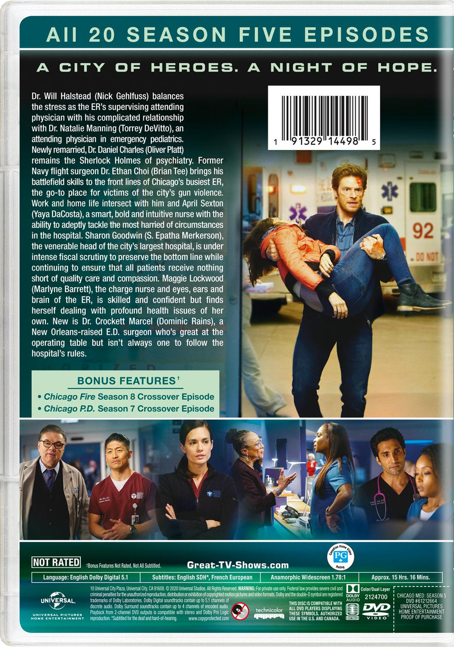 Chicago Med: Season Five [DVD]