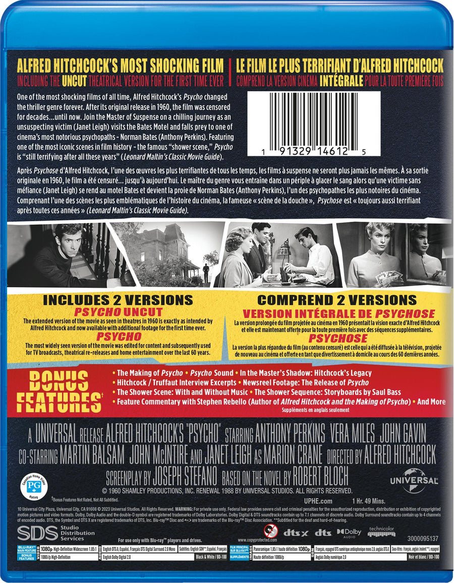 Psycho [Blu-Ray]
