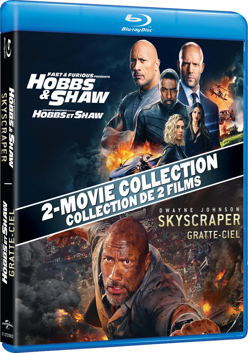 Fast & Furious Presents: Hobbs & Shaw / Skyscraper Double Feature [Blu-Ray]