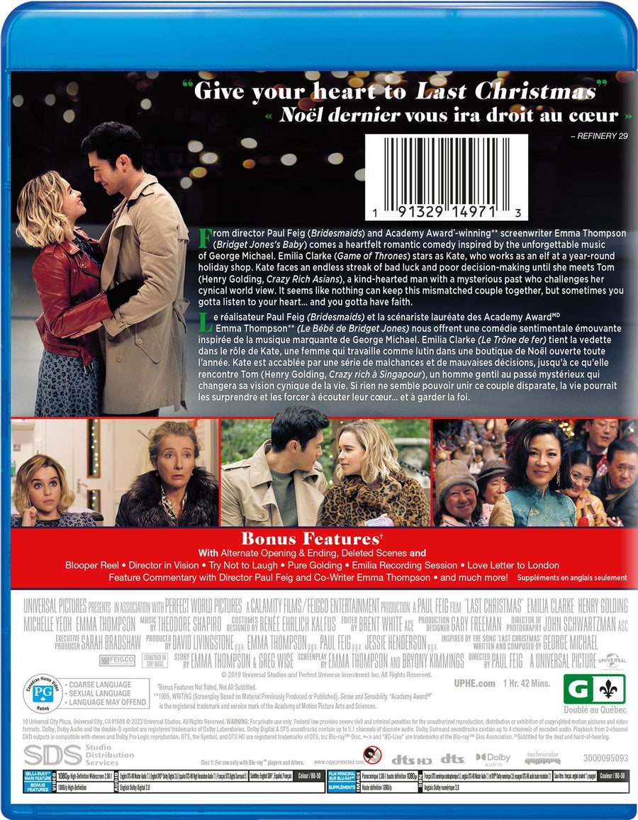 Last Christmas [Blu-Ray]