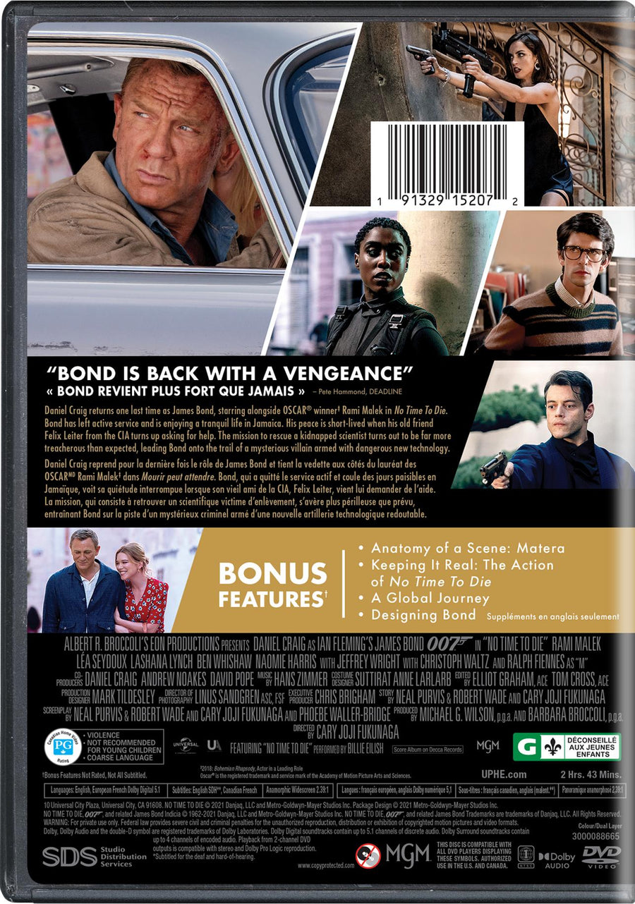 No Time to Die [DVD]