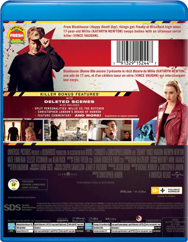 Freaky (Blu-ray + DVD) [Blu-Ray]