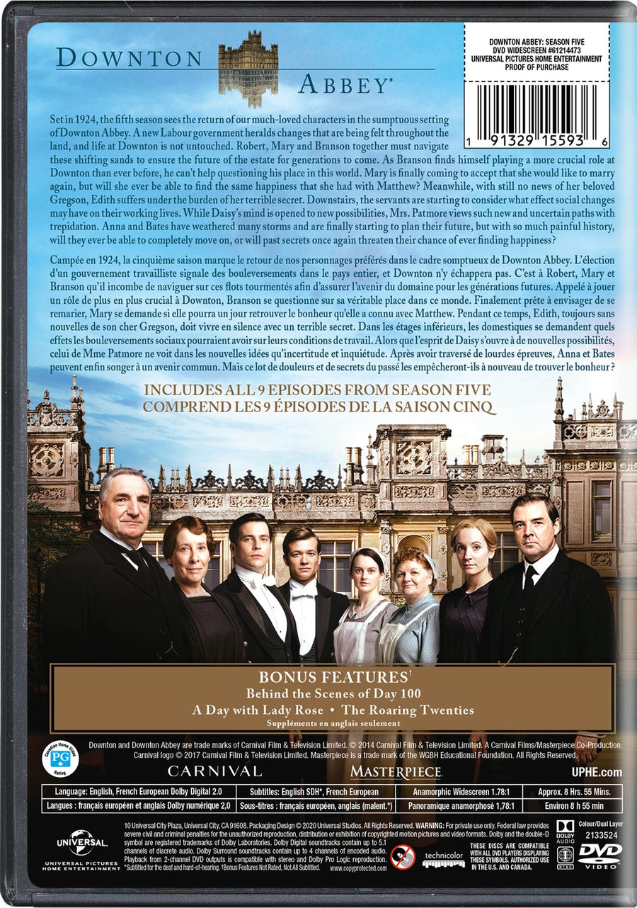 Downton Abbey: Season Five [DVD]