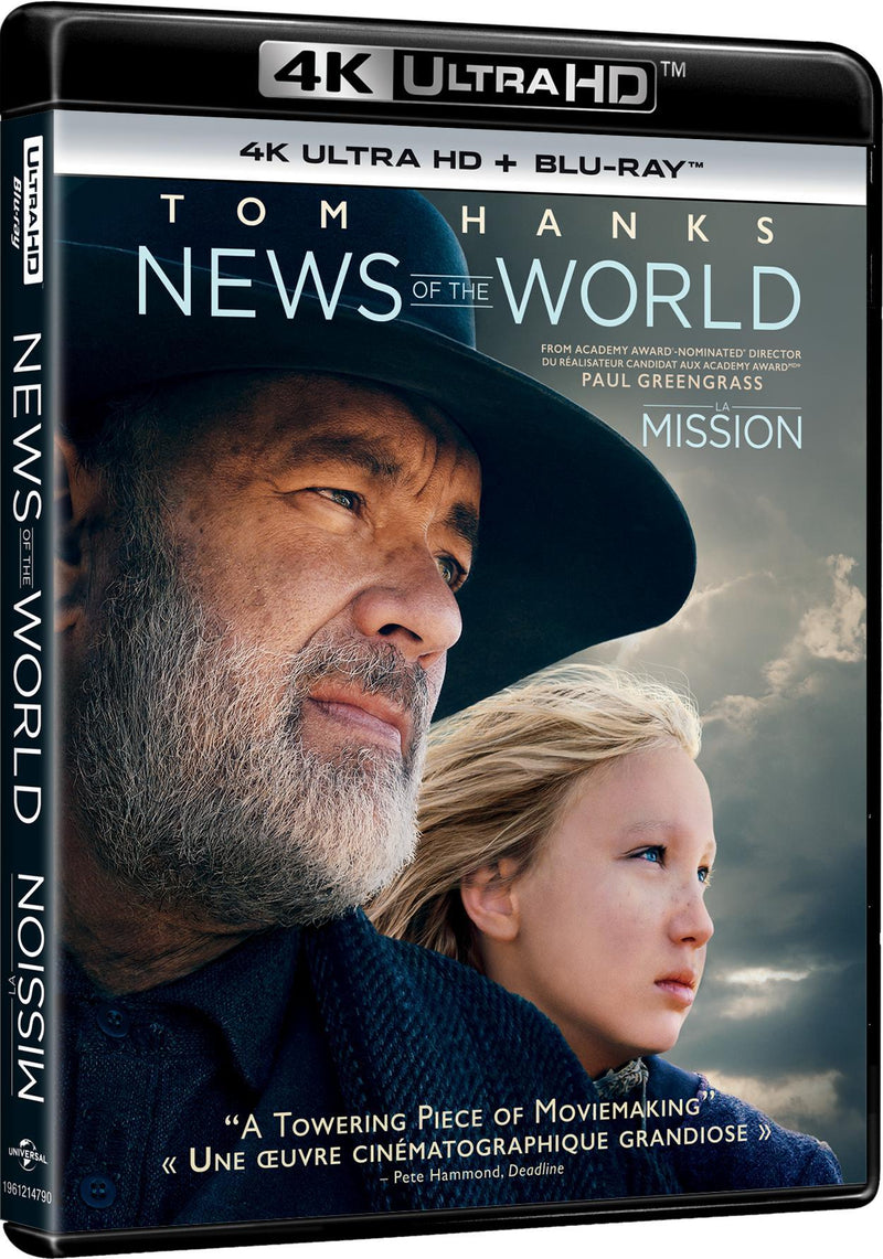 News of the World (4K Ultra HD + Blu-ray) [UHD]