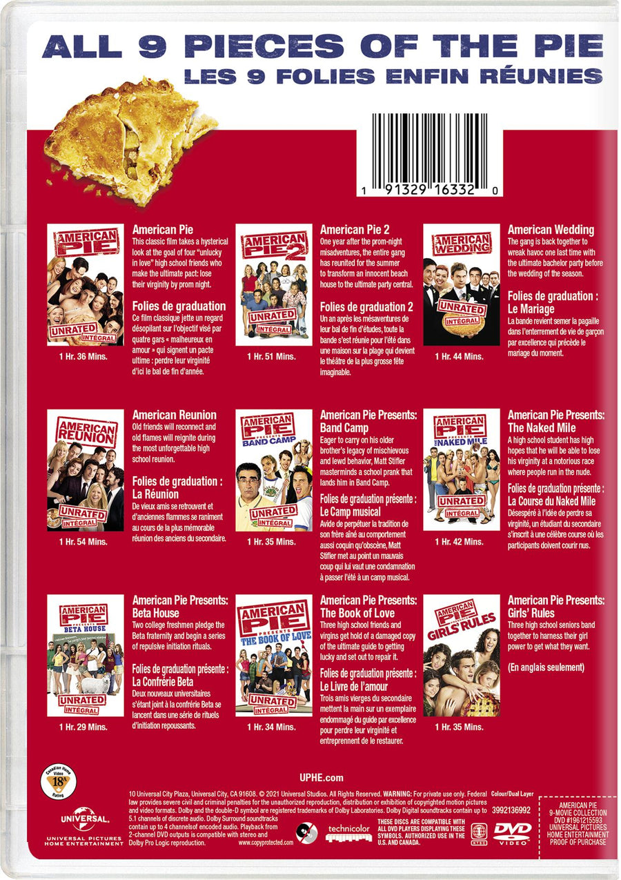 American Pie 9-Movie Collection [DVD]