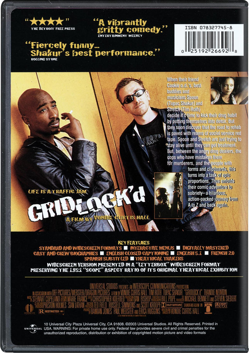 Gridlock'd [DVD]