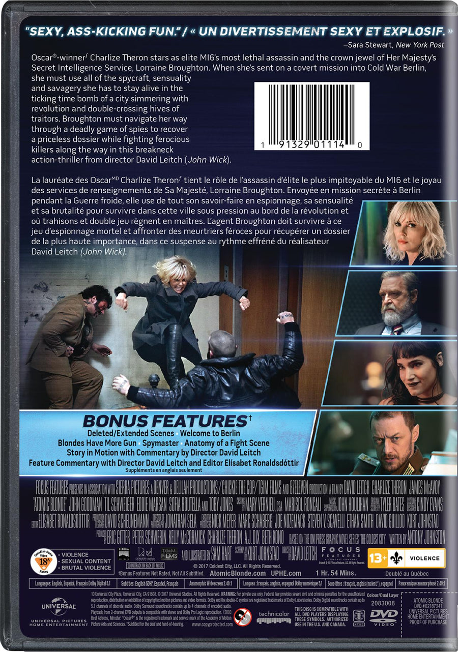 Atomic Blonde [DVD]