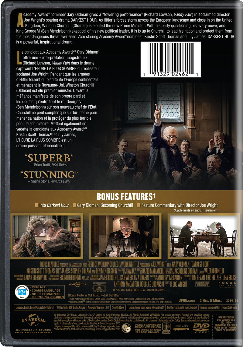 Darkest Hour [DVD]