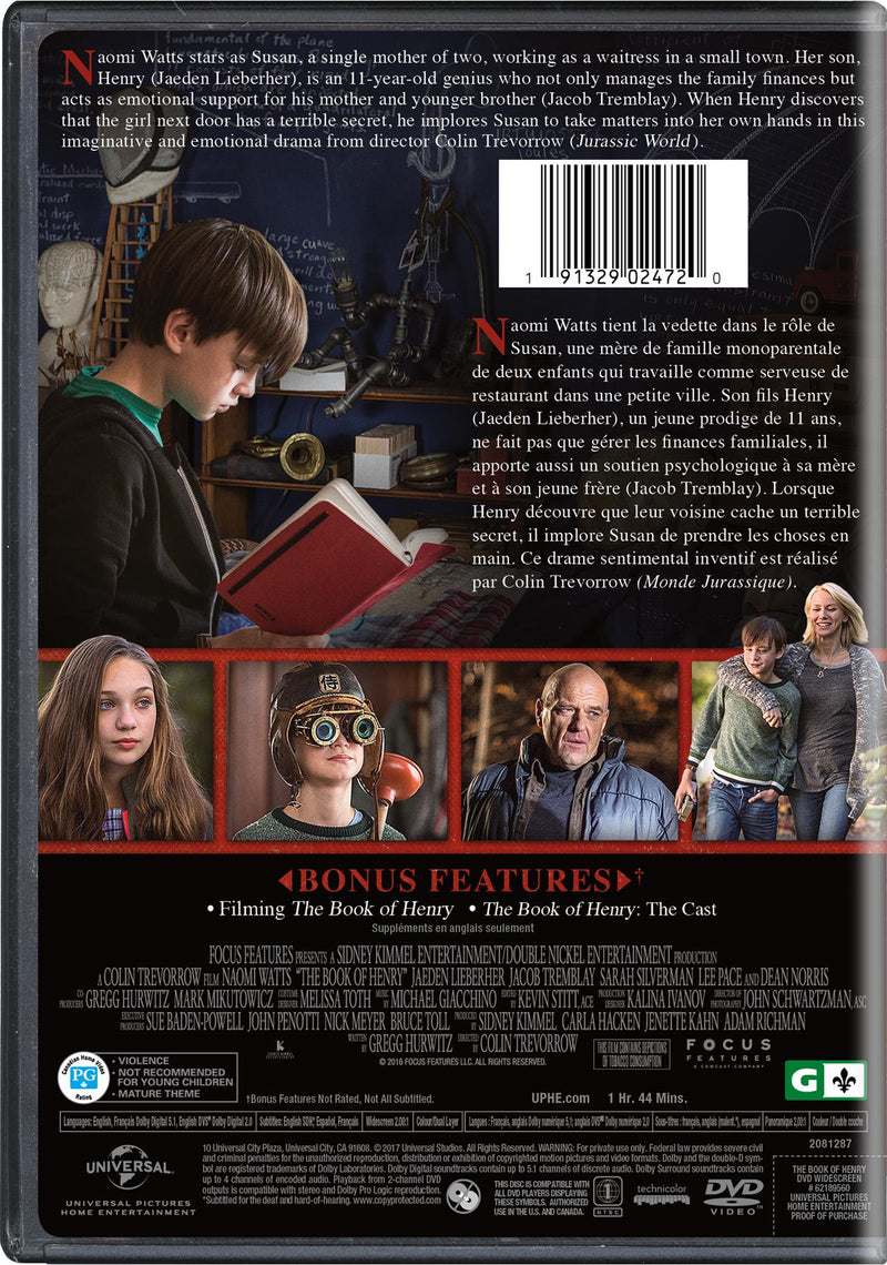 The Book of Henry [DVD]