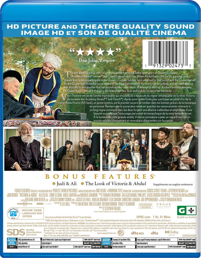 Victoria & Abdul (Blu-ray + DVD) [Blu-Ray]