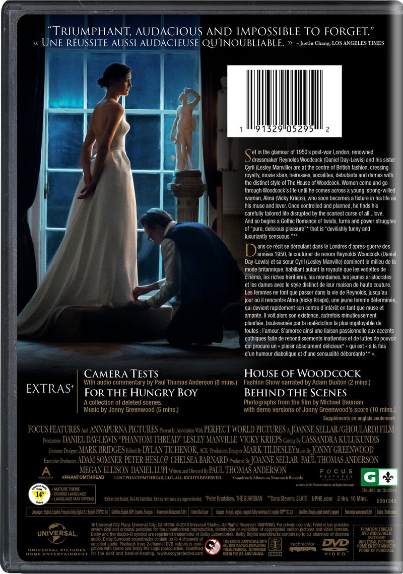 Phantom Thread [DVD]