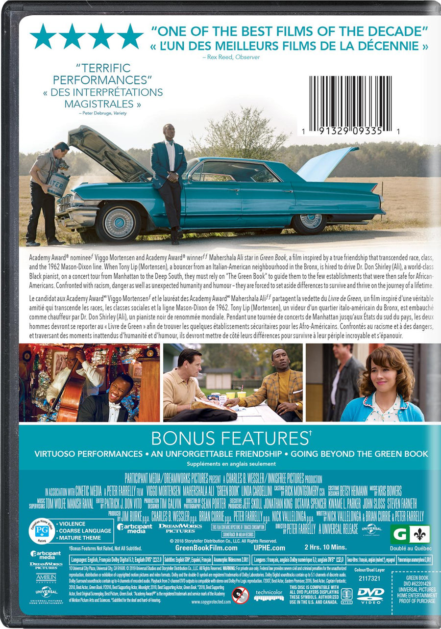Green Book [DVD]