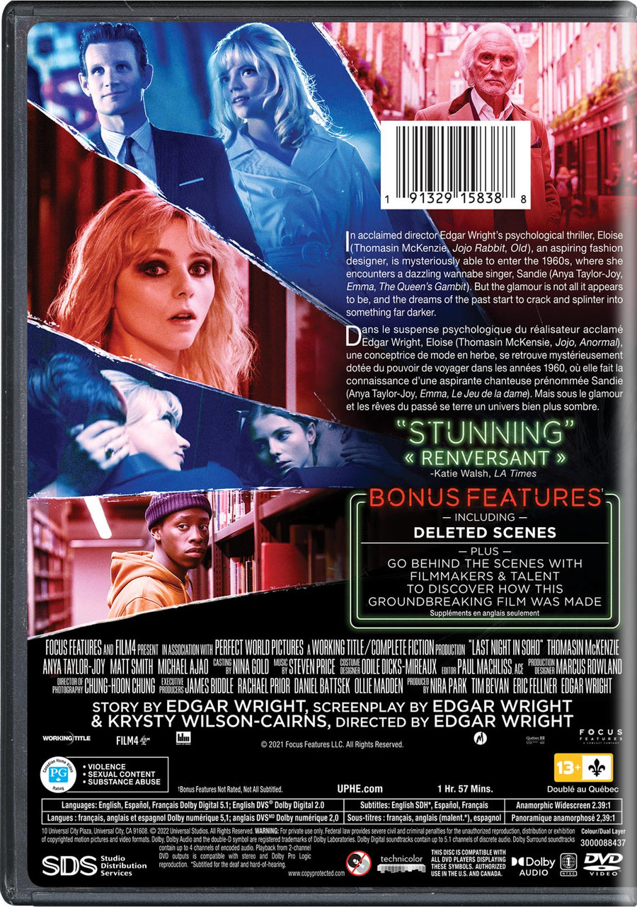 Last Night in Soho [DVD]