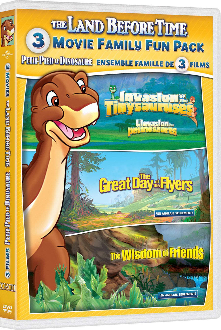 The Land Before Time 3-Movie Family Fun Pack [DVD]