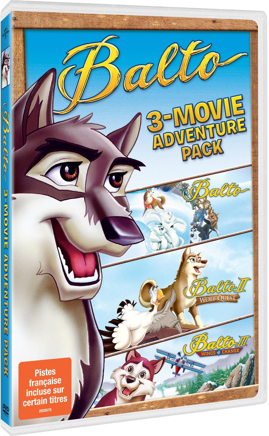 Balto 3-Movie Adventure Pack [DVD]