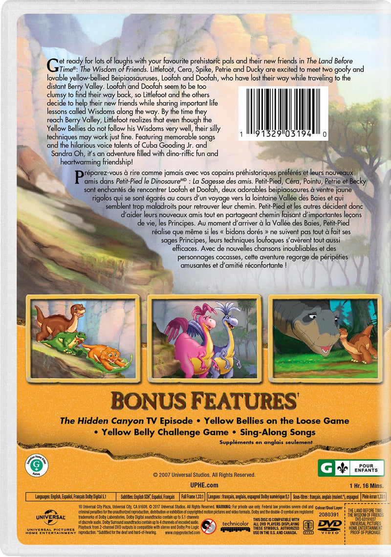 The Land Before Time: The Wisdom of Friends [DVD]