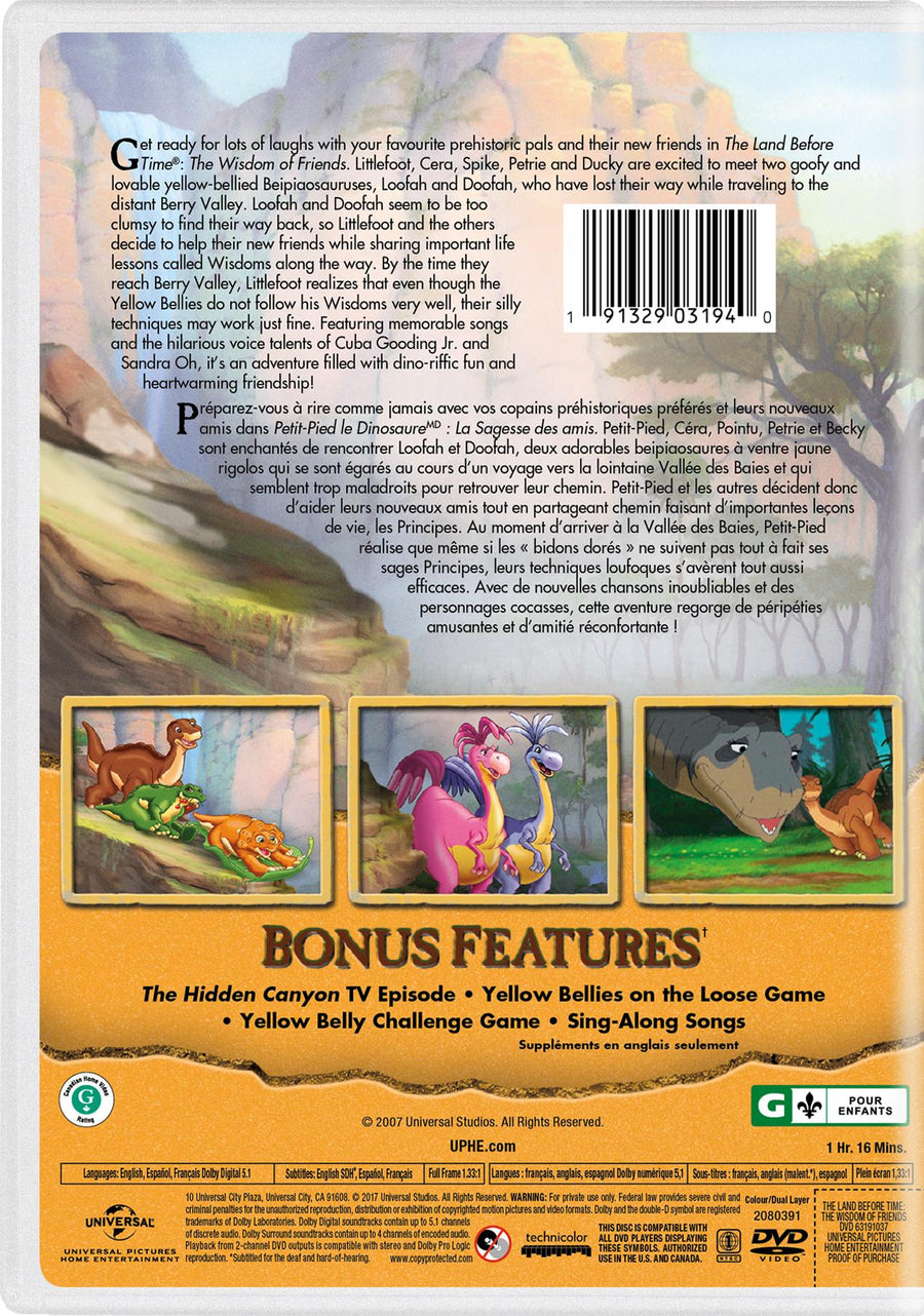The Land Before Time: The Wisdom of Friends [DVD]