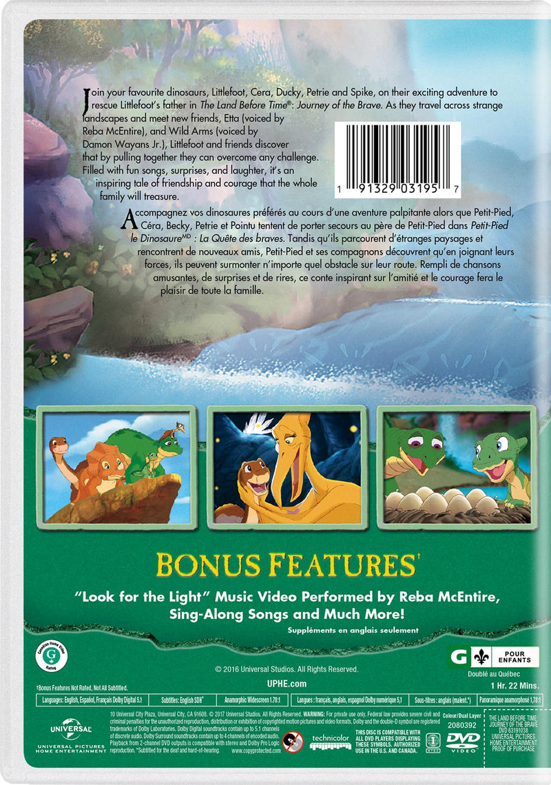 The Land Before Time: Journey of the Brave [DVD]