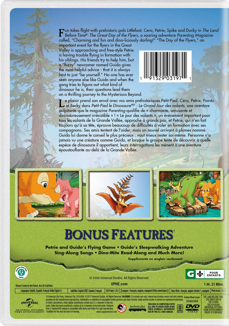 The Land Before Time: The Great Day of the Flyers [DVD]