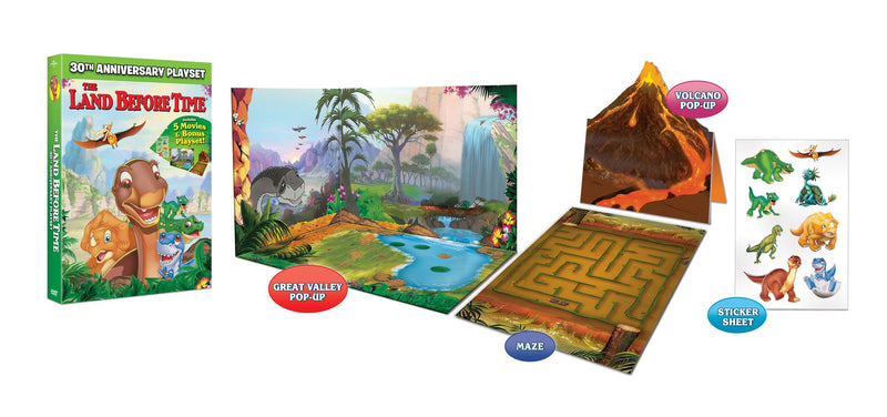 The Land Before Time: 30th Anniversary Playset [DVD]
