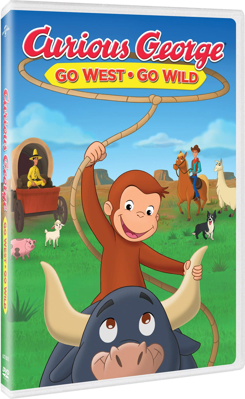 Curious George: Go West, Go Wild [DVD]