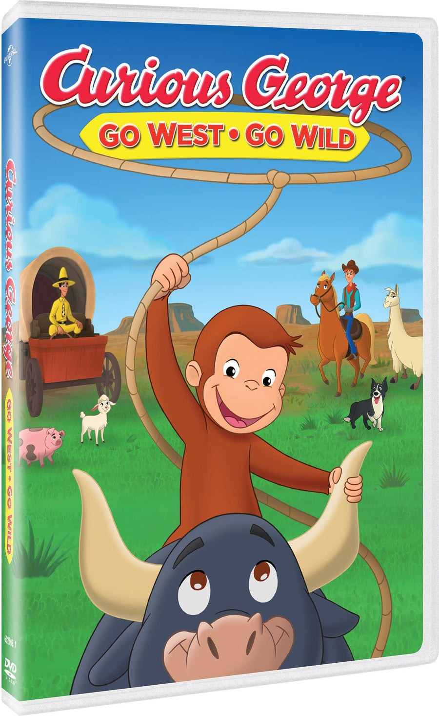 Curious George: Go West, Go Wild [DVD]