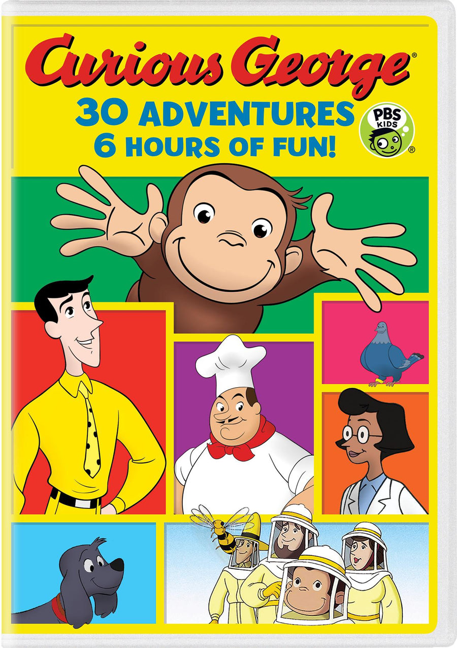 Curious George 30-Adventure Collection [DVD]