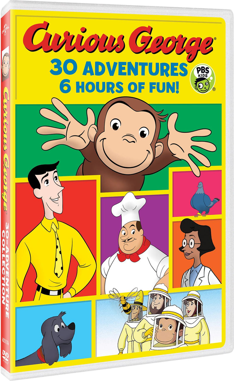 Curious George 30-Adventure Collection [DVD]