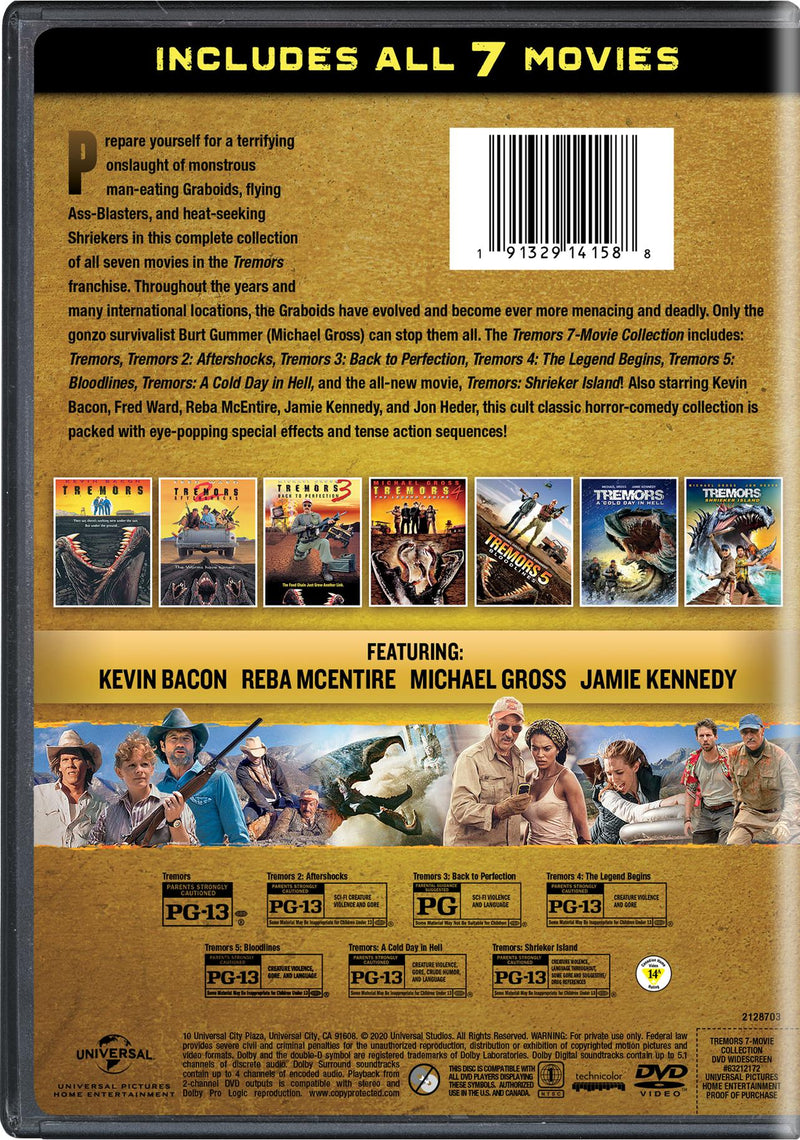 Tremors 7-Movie Collection [DVD]