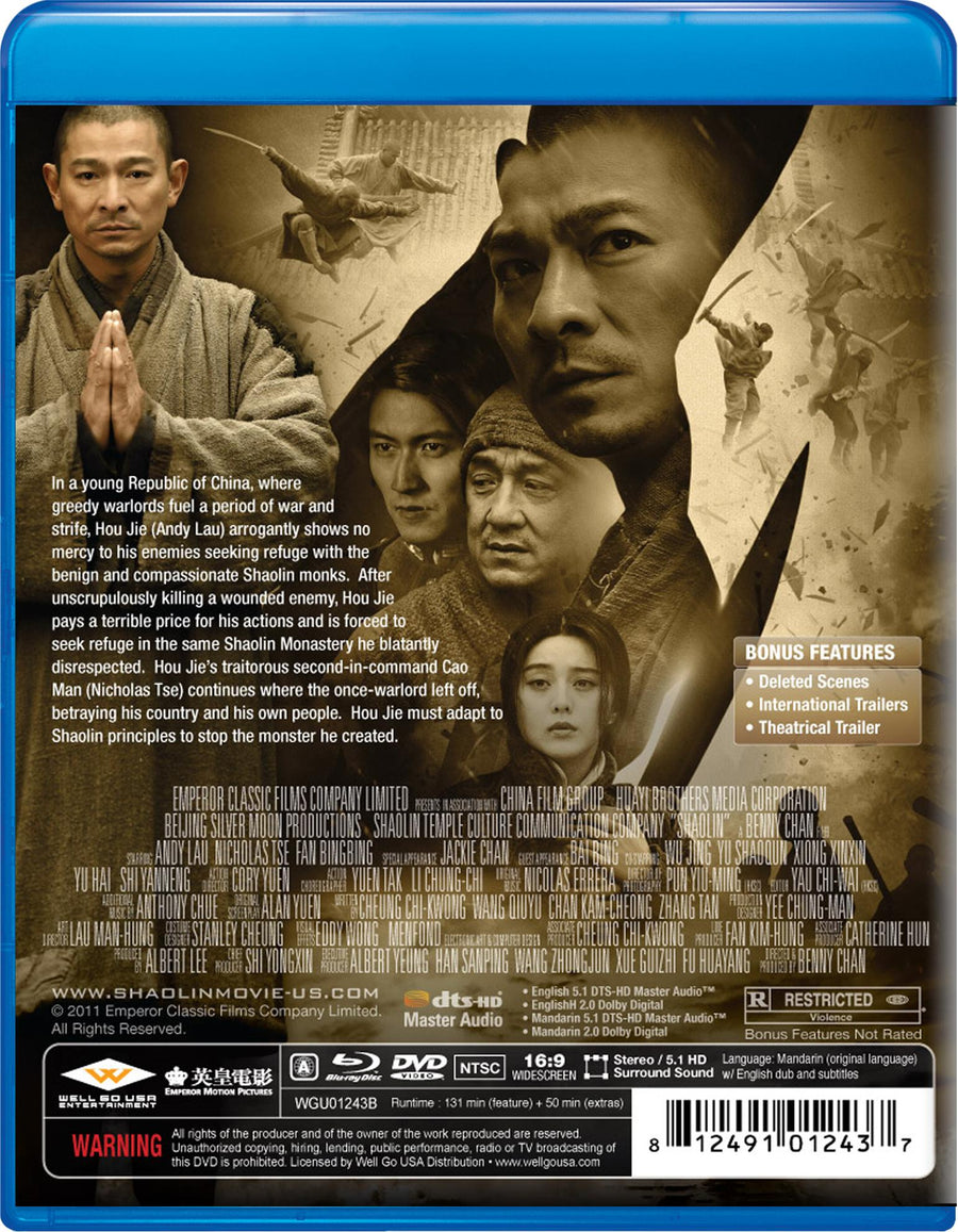 Shaolin (with DVD) [Blu-ray]
