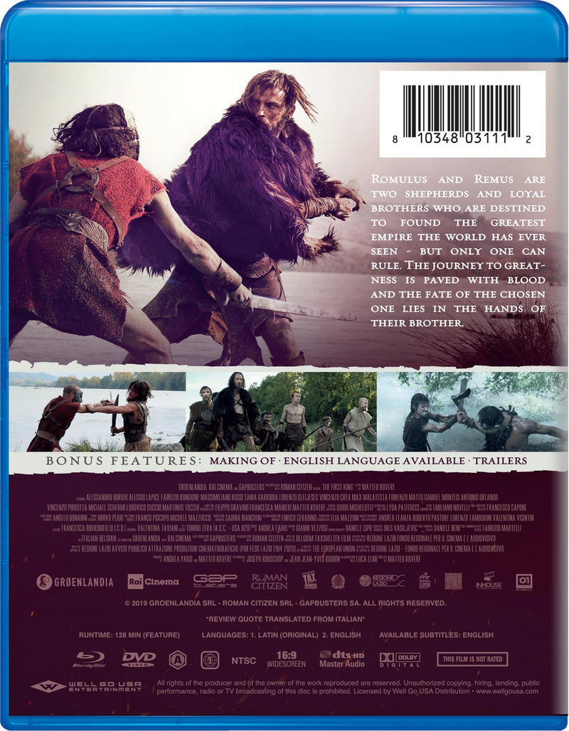 The First King (with DVD) [Blu-ray]