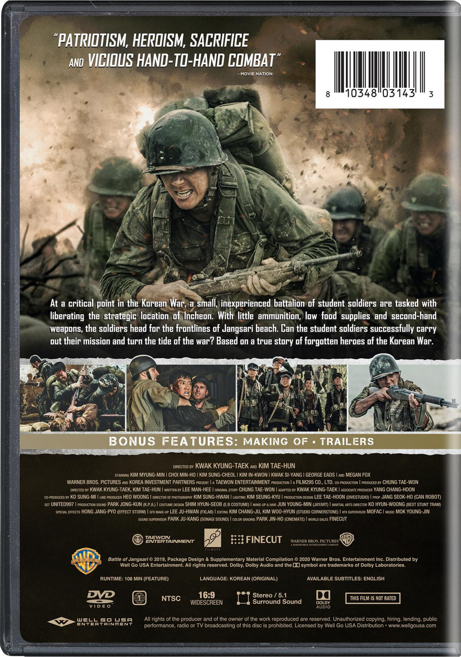 The Battle of Jangsari [DVD]