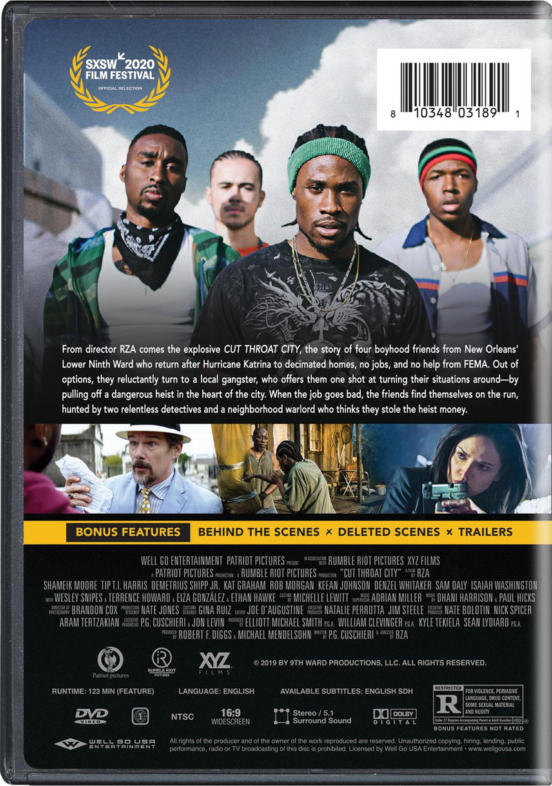 Cut Throat City [DVD]