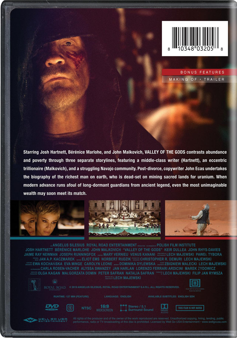 Valley of the Gods [DVD]