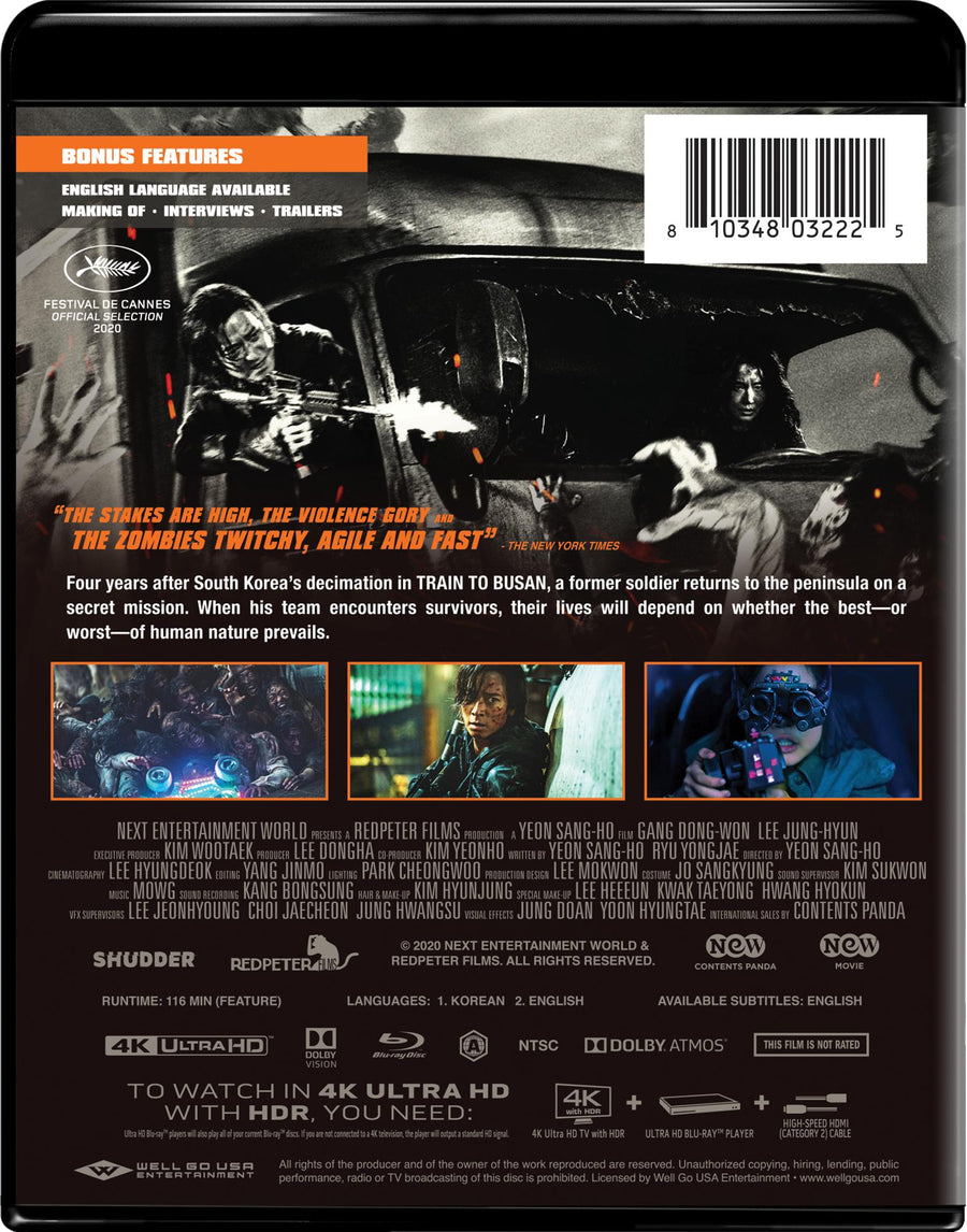 Train to Busan Presents - Peninsula (4K Ultra HD + Blu-ray) [UHD]