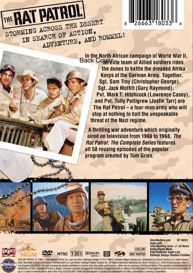 The Rat Patrol: The Complete Series [DVD]