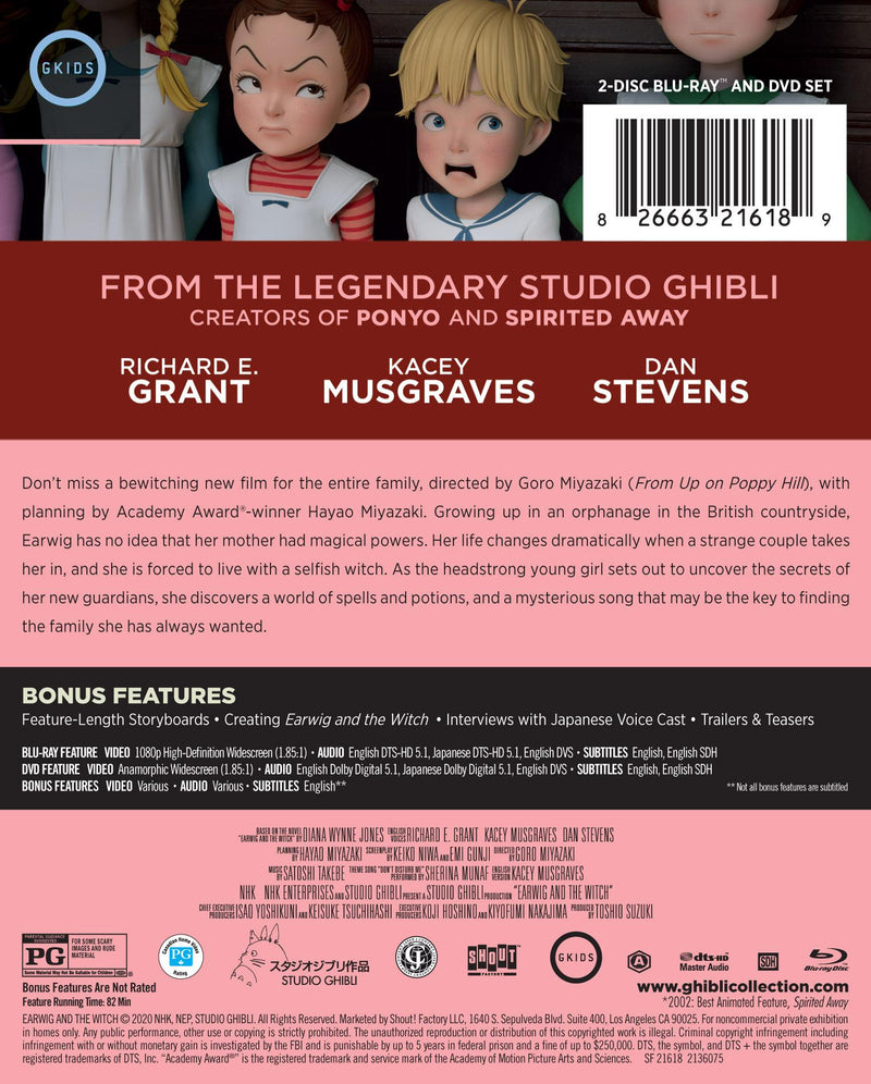 Earwig and the Witch - Limited Edition Steelbook Blu-ray + DVD [Blu-Ray]