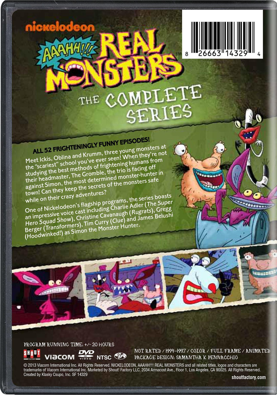 Aaahh Real Monsters: The Complete Series [DVD]